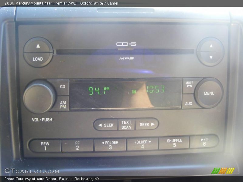 Oxford White / Camel 2006 Mercury Mountaineer Premier AWD