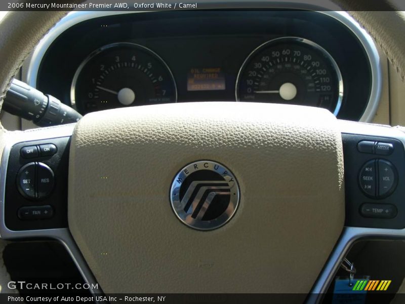 Oxford White / Camel 2006 Mercury Mountaineer Premier AWD