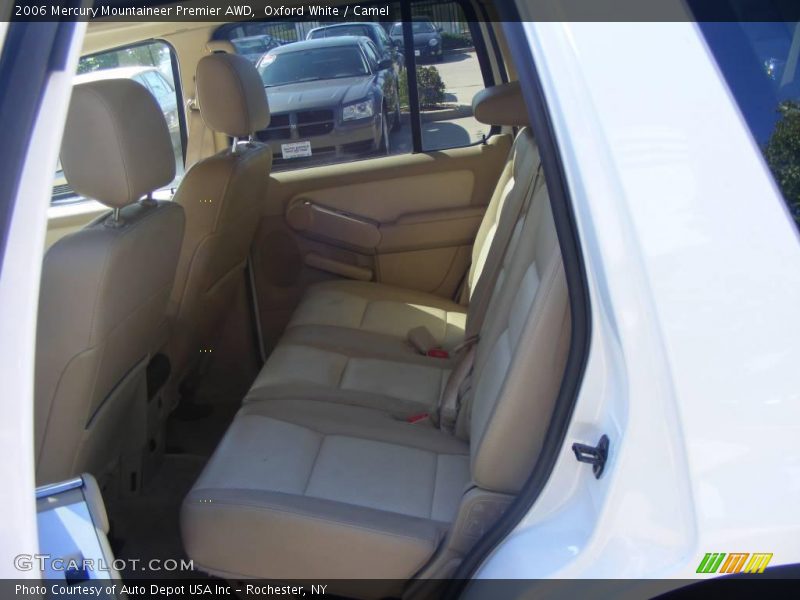 Oxford White / Camel 2006 Mercury Mountaineer Premier AWD