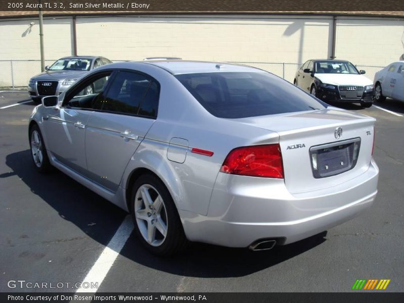 Satin Silver Metallic / Ebony 2005 Acura TL 3.2