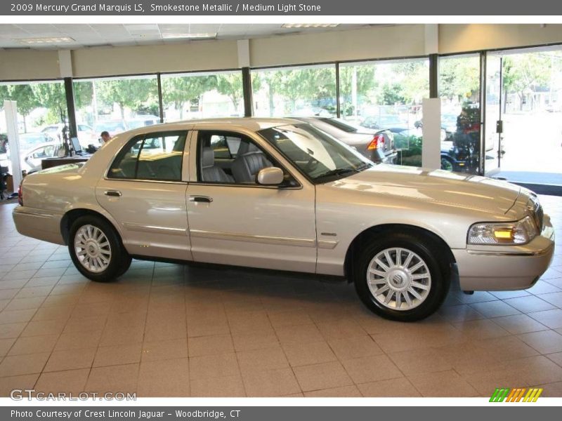 Smokestone Metallic / Medium Light Stone 2009 Mercury Grand Marquis LS