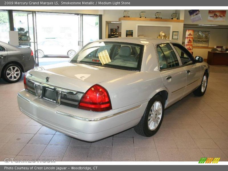 Smokestone Metallic / Medium Light Stone 2009 Mercury Grand Marquis LS