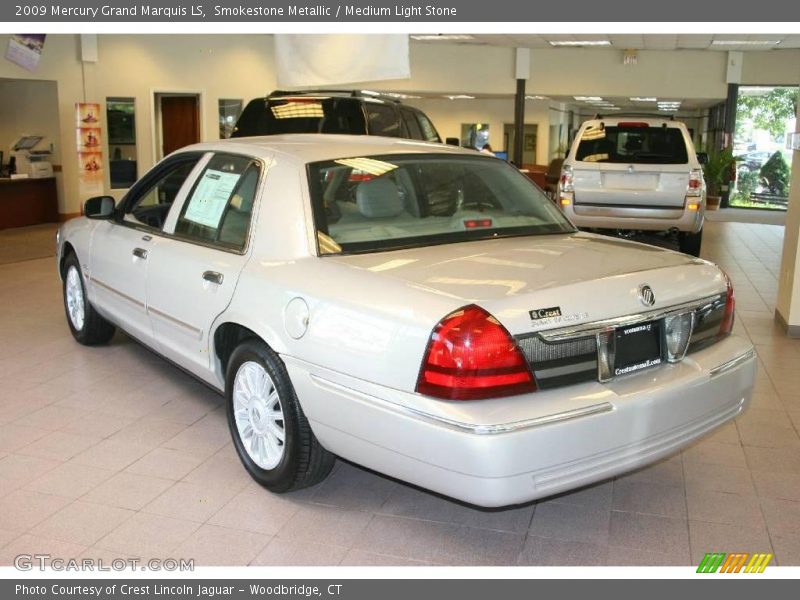 Smokestone Metallic / Medium Light Stone 2009 Mercury Grand Marquis LS