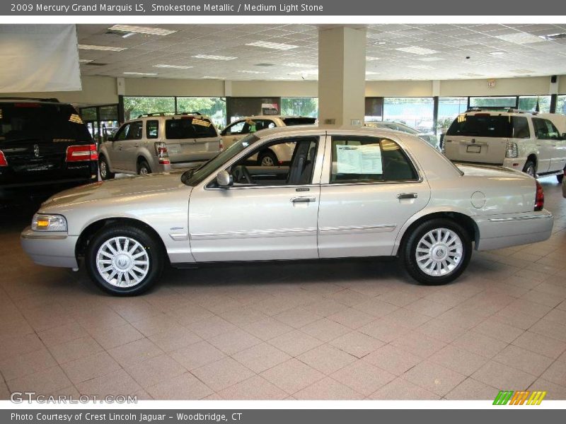 Smokestone Metallic / Medium Light Stone 2009 Mercury Grand Marquis LS