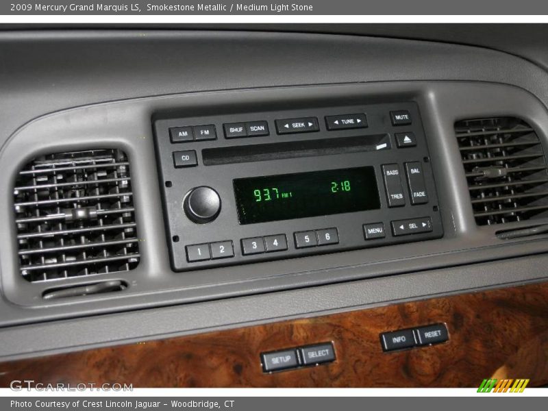 Smokestone Metallic / Medium Light Stone 2009 Mercury Grand Marquis LS