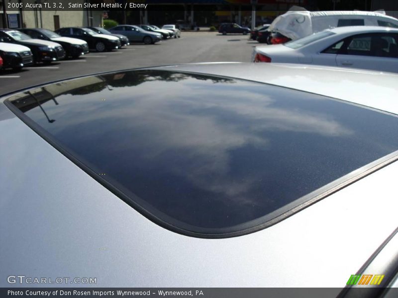 Satin Silver Metallic / Ebony 2005 Acura TL 3.2