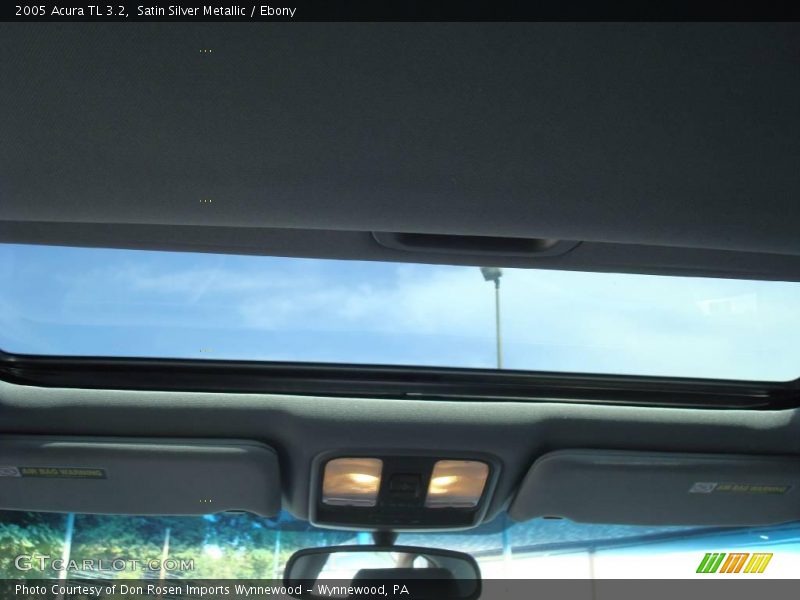 Satin Silver Metallic / Ebony 2005 Acura TL 3.2
