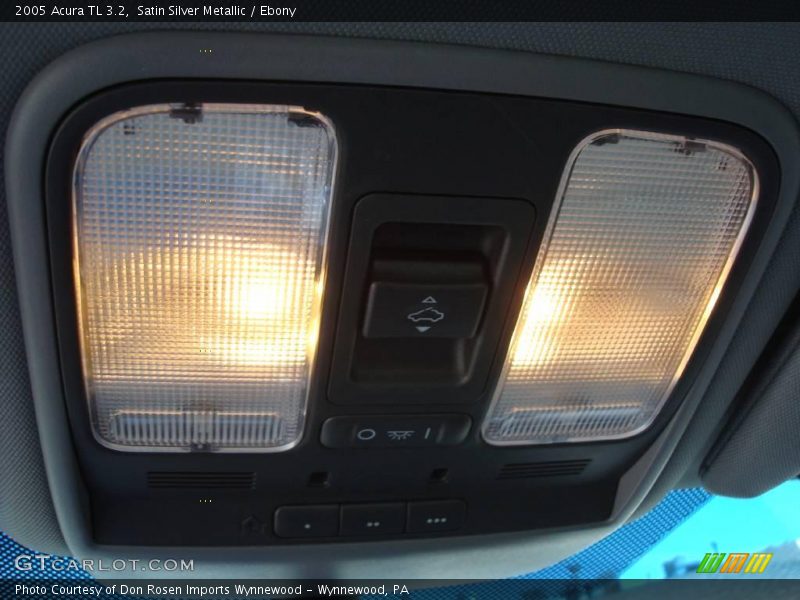 Satin Silver Metallic / Ebony 2005 Acura TL 3.2