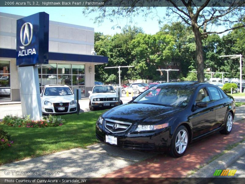 Nighthawk Black Pearl / Parchment 2006 Acura TL 3.2