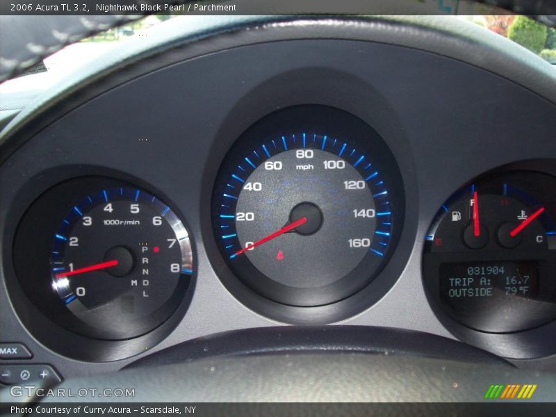 Nighthawk Black Pearl / Parchment 2006 Acura TL 3.2