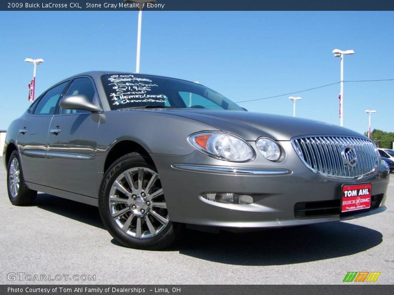 Stone Gray Metallic / Ebony 2009 Buick LaCrosse CXL