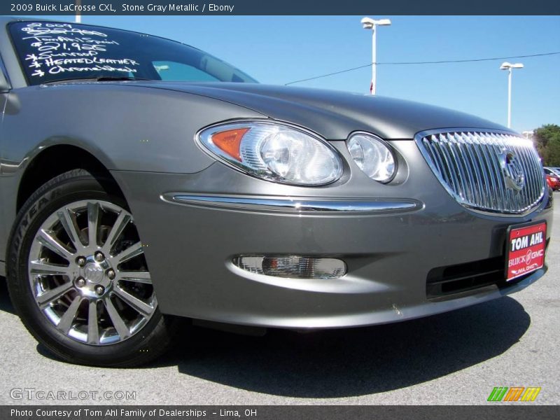 Stone Gray Metallic / Ebony 2009 Buick LaCrosse CXL