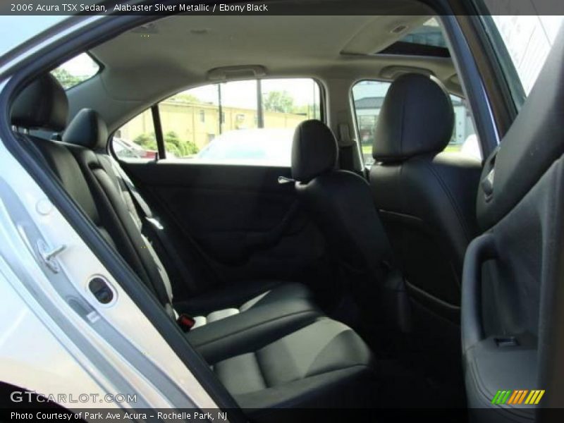 Alabaster Silver Metallic / Ebony Black 2006 Acura TSX Sedan