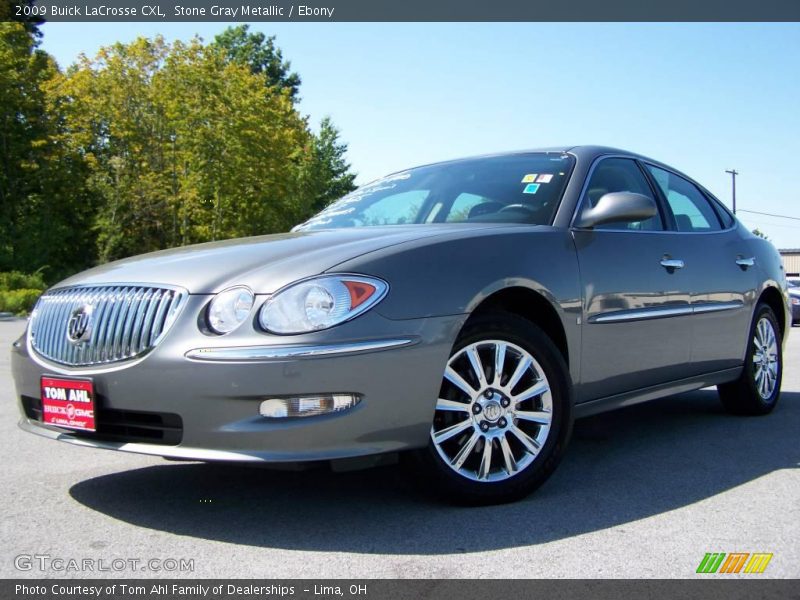 Stone Gray Metallic / Ebony 2009 Buick LaCrosse CXL