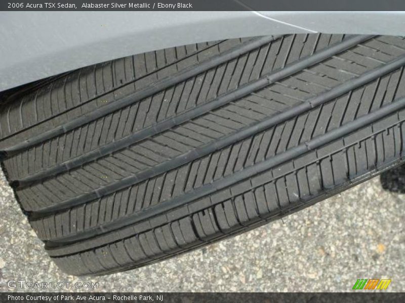 Alabaster Silver Metallic / Ebony Black 2006 Acura TSX Sedan