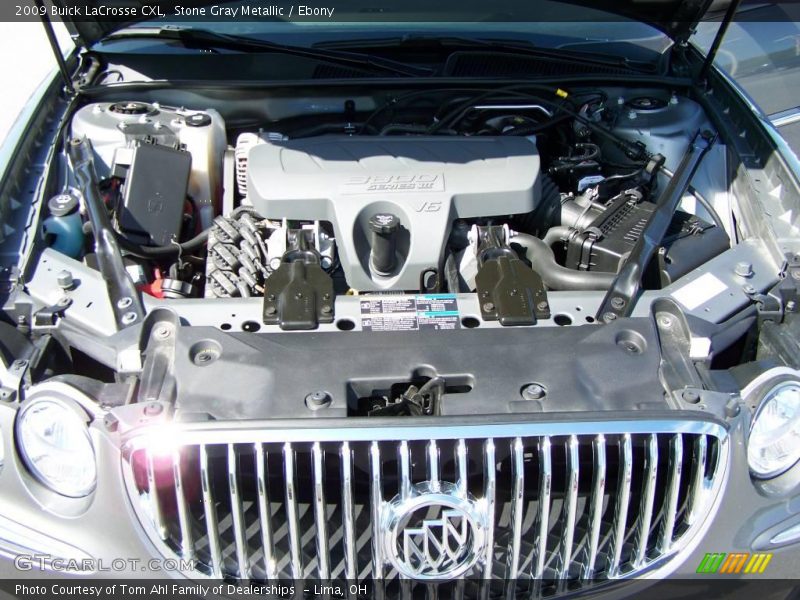 Stone Gray Metallic / Ebony 2009 Buick LaCrosse CXL
