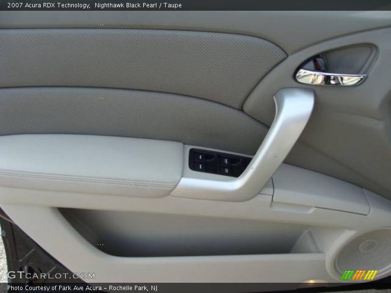 Nighthawk Black Pearl / Taupe 2007 Acura RDX Technology
