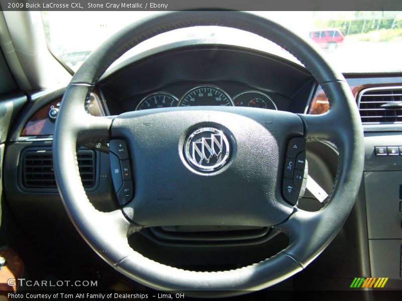 Stone Gray Metallic / Ebony 2009 Buick LaCrosse CXL
