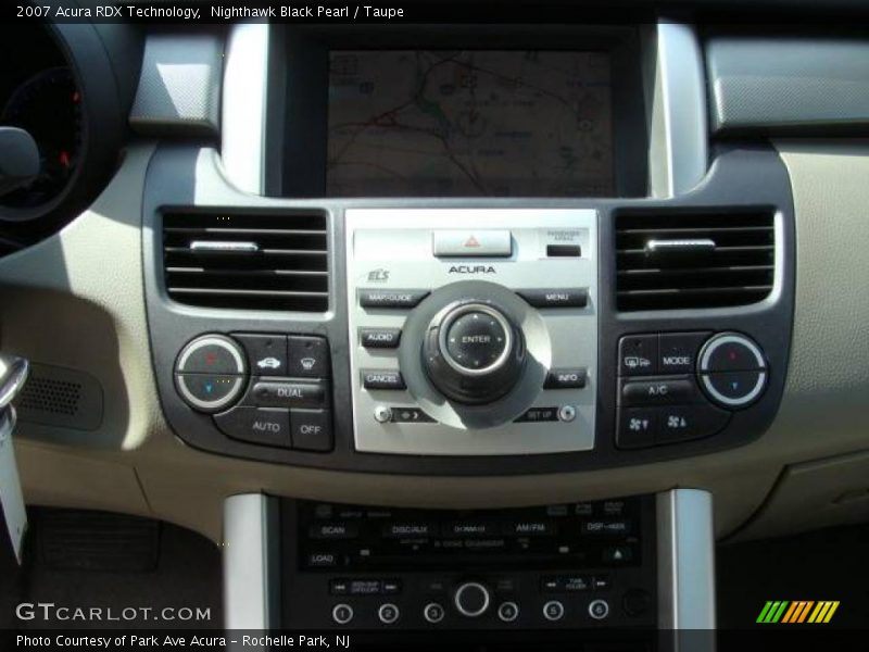 Nighthawk Black Pearl / Taupe 2007 Acura RDX Technology