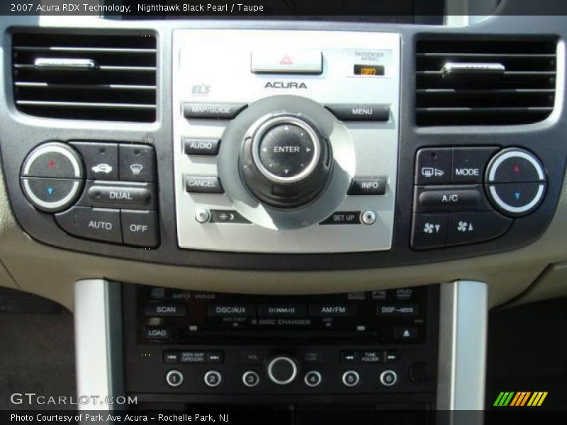 Nighthawk Black Pearl / Taupe 2007 Acura RDX Technology