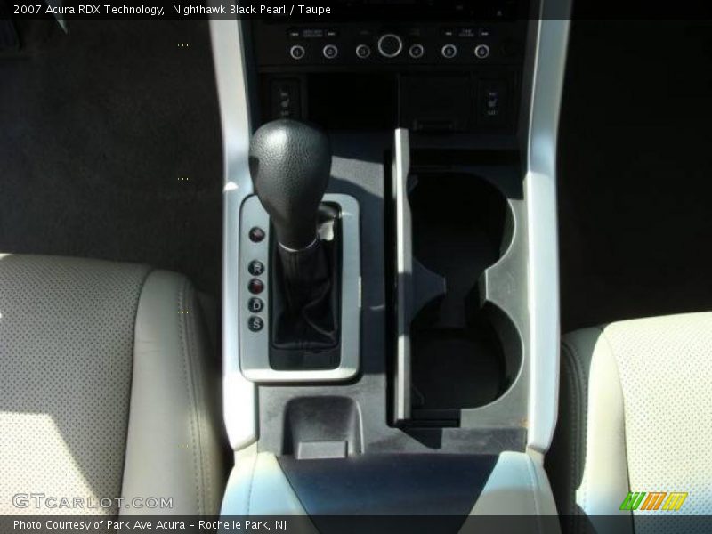 Nighthawk Black Pearl / Taupe 2007 Acura RDX Technology