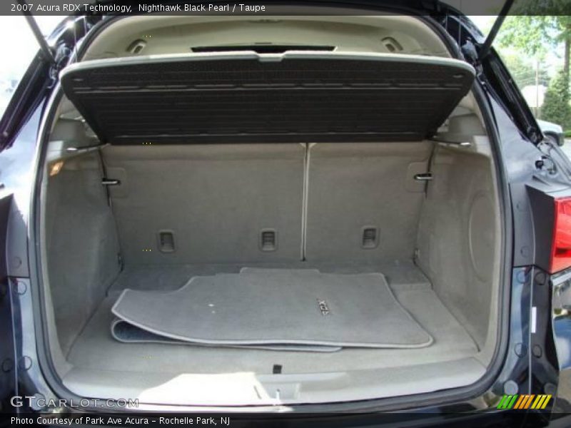 Nighthawk Black Pearl / Taupe 2007 Acura RDX Technology