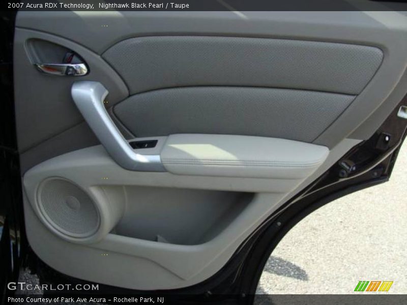 Nighthawk Black Pearl / Taupe 2007 Acura RDX Technology