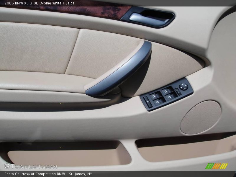 Alpine White / Beige 2006 BMW X5 3.0i