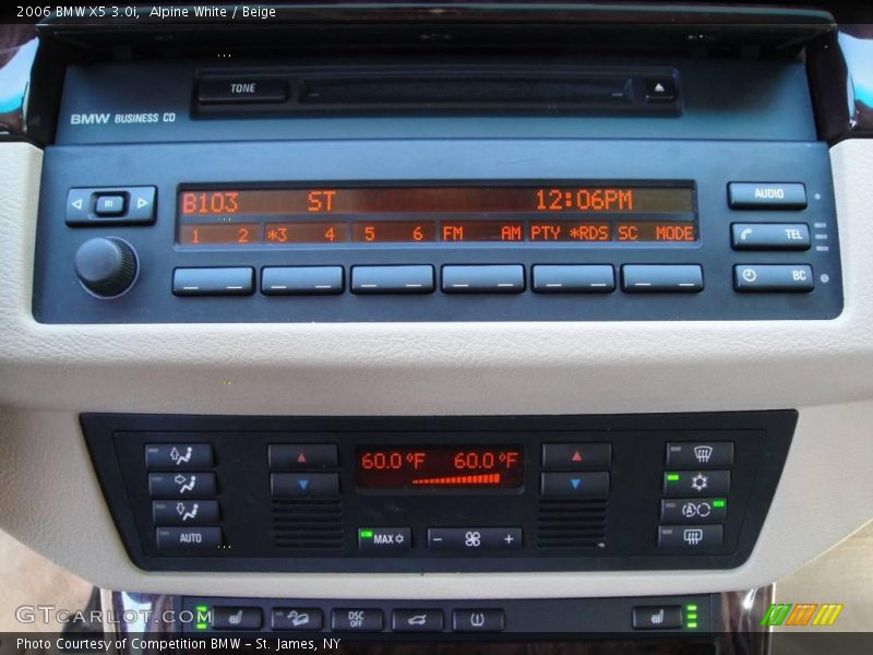 Alpine White / Beige 2006 BMW X5 3.0i
