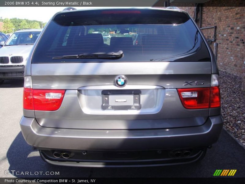 Sterling Grey Metallic / Black 2006 BMW X5 4.4i