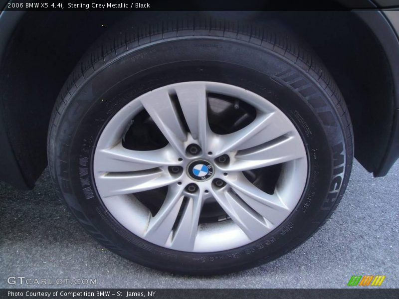 Sterling Grey Metallic / Black 2006 BMW X5 4.4i
