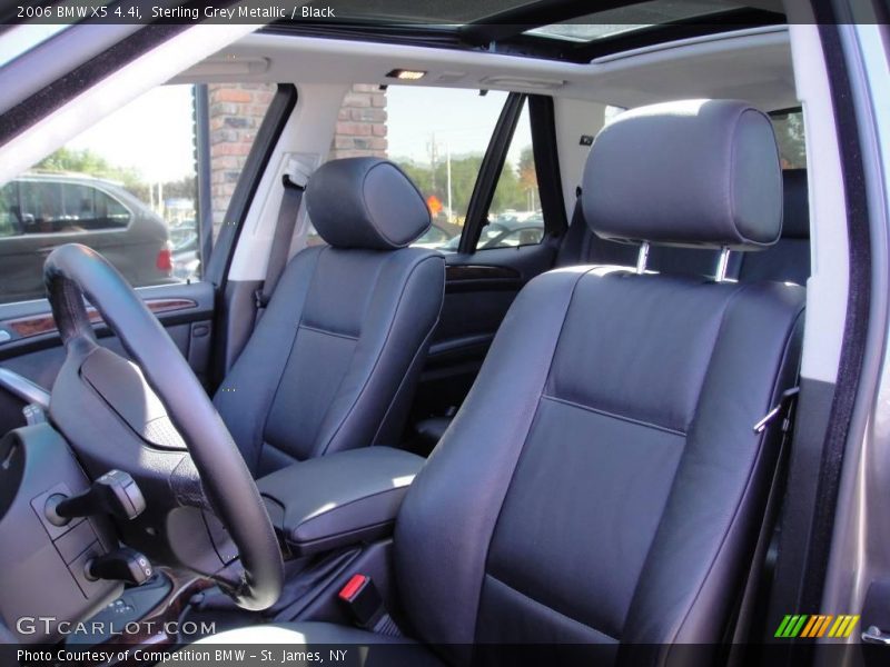 Sterling Grey Metallic / Black 2006 BMW X5 4.4i