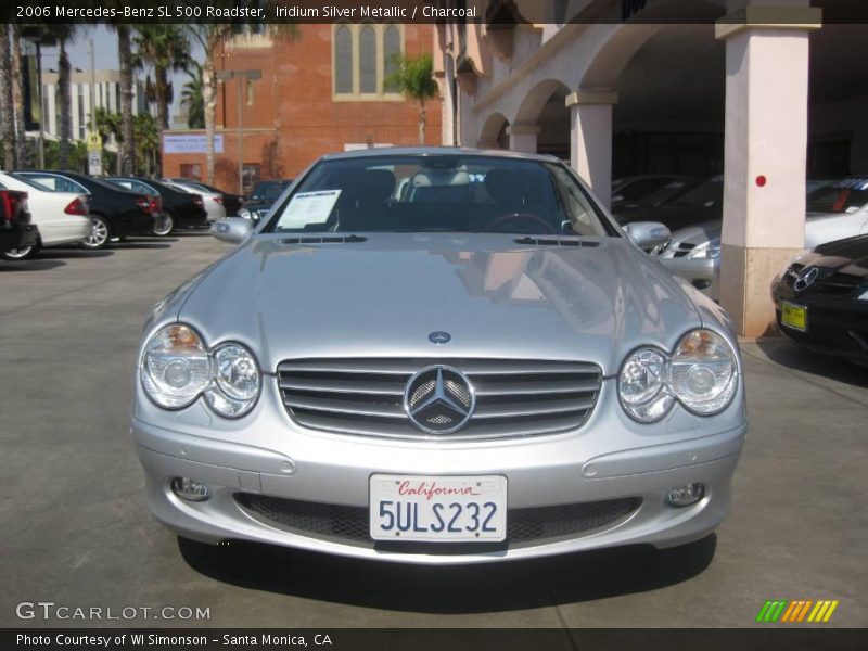Iridium Silver Metallic / Charcoal 2006 Mercedes-Benz SL 500 Roadster