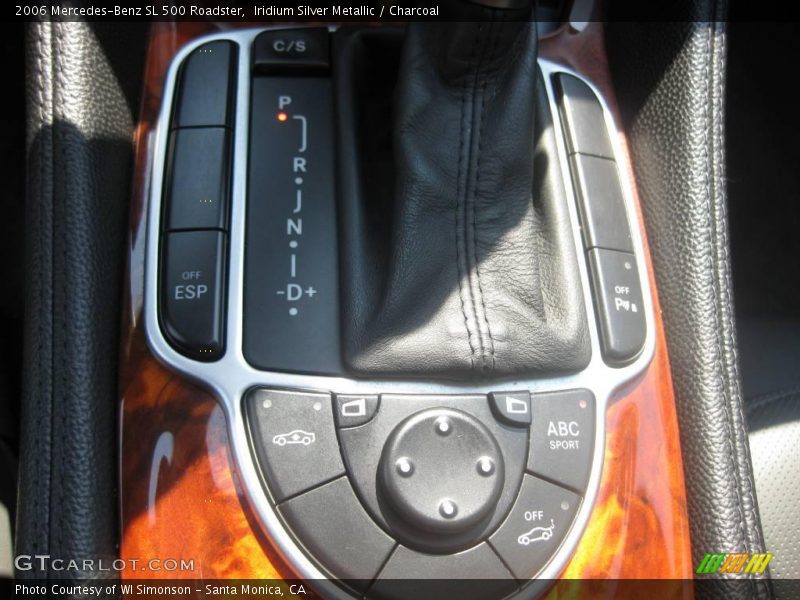 Iridium Silver Metallic / Charcoal 2006 Mercedes-Benz SL 500 Roadster