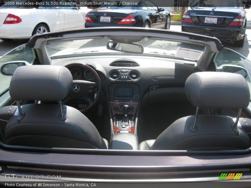 Iridium Silver Metallic / Charcoal 2006 Mercedes-Benz SL 500 Roadster