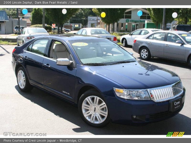 Dark Blue Pearl Metallic / Sand 2006 Lincoln Zephyr