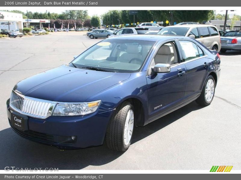 Dark Blue Pearl Metallic / Sand 2006 Lincoln Zephyr