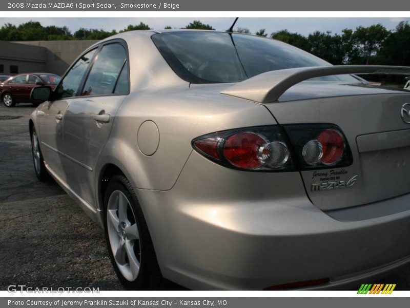 Smokestone / Beige 2008 Mazda MAZDA6 i Sport Sedan