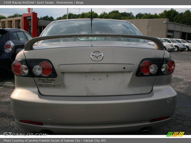 Smokestone / Beige 2008 Mazda MAZDA6 i Sport Sedan