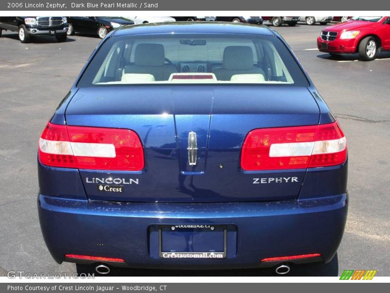 Dark Blue Pearl Metallic / Sand 2006 Lincoln Zephyr