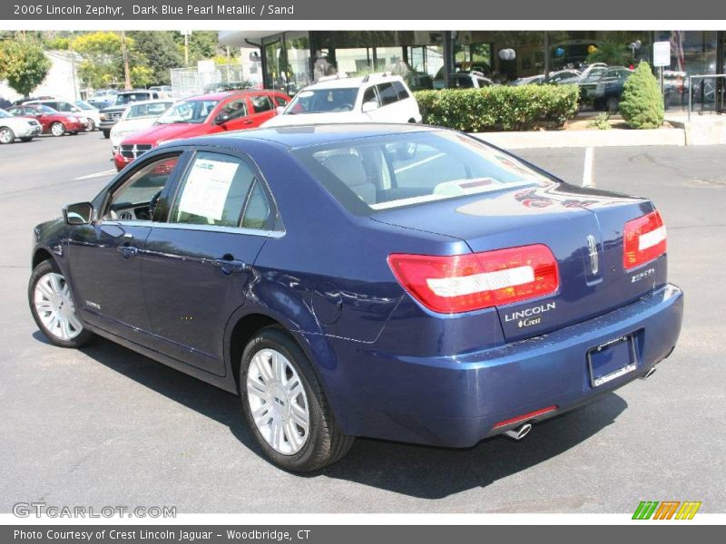 Dark Blue Pearl Metallic / Sand 2006 Lincoln Zephyr