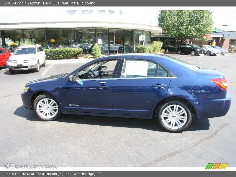Dark Blue Pearl Metallic / Sand 2006 Lincoln Zephyr