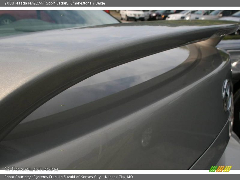 Smokestone / Beige 2008 Mazda MAZDA6 i Sport Sedan