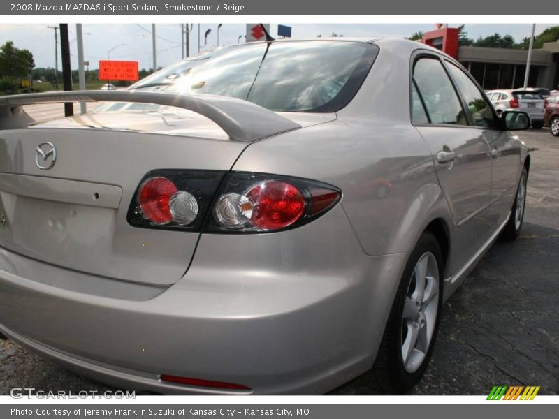 Smokestone / Beige 2008 Mazda MAZDA6 i Sport Sedan