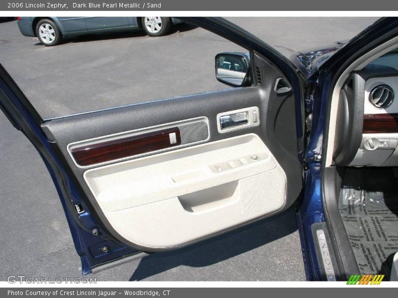 Dark Blue Pearl Metallic / Sand 2006 Lincoln Zephyr