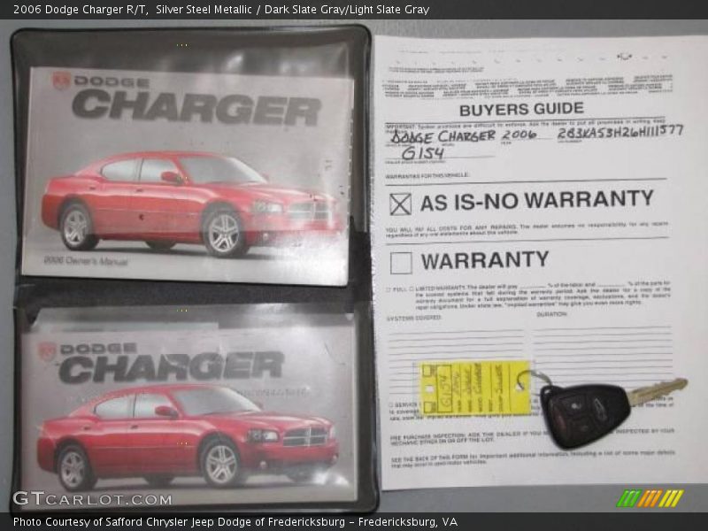 Silver Steel Metallic / Dark Slate Gray/Light Slate Gray 2006 Dodge Charger R/T