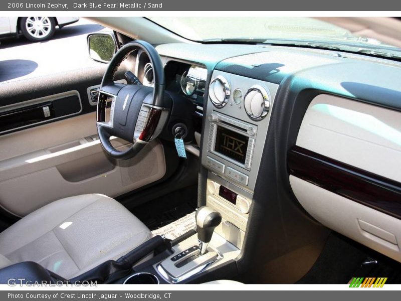 Dark Blue Pearl Metallic / Sand 2006 Lincoln Zephyr