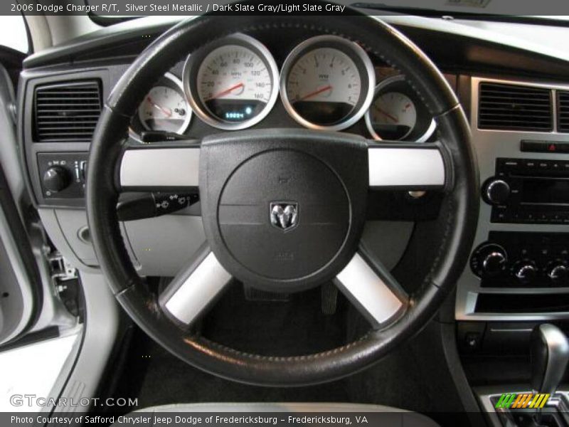 Silver Steel Metallic / Dark Slate Gray/Light Slate Gray 2006 Dodge Charger R/T