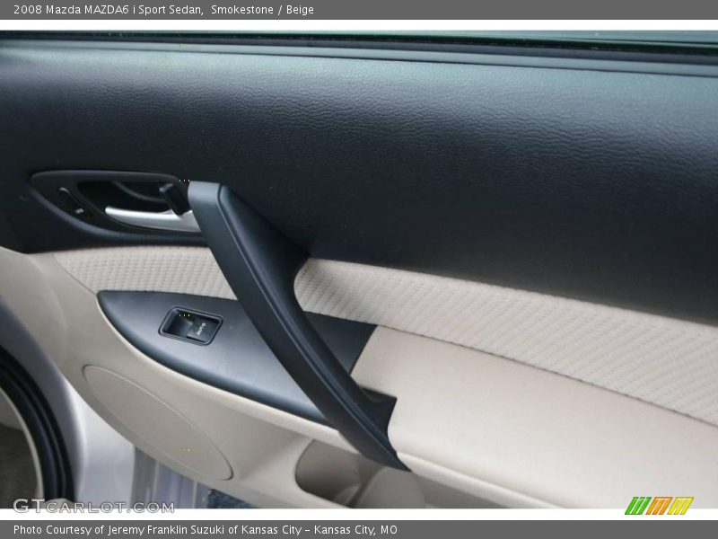 Smokestone / Beige 2008 Mazda MAZDA6 i Sport Sedan