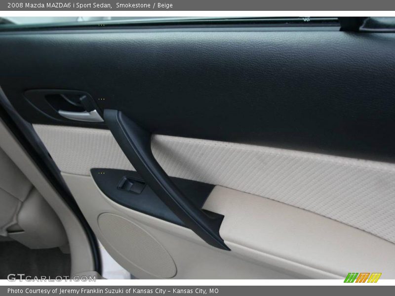 Smokestone / Beige 2008 Mazda MAZDA6 i Sport Sedan